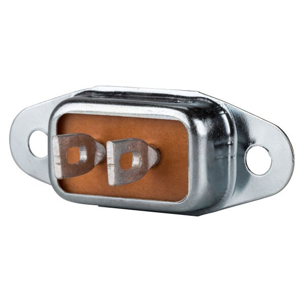 Main product image for 2 Conductor AC Socket Chassis Mount 099-110